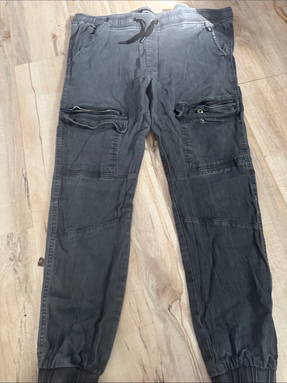 Women’s Black Cargo Jogger Pants - Casual Utility Style
